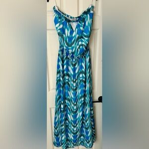 S.Y.L.K. Strapless maxi dress